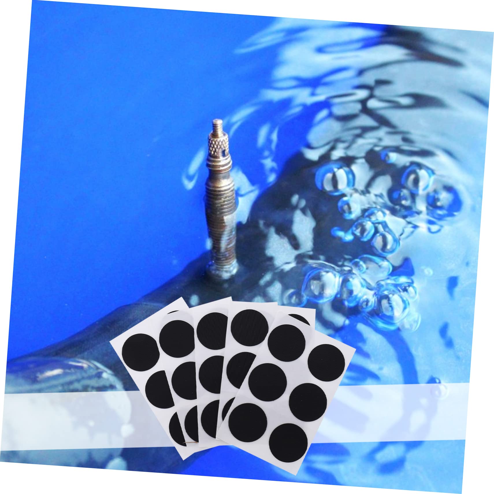 GLEAVI Self Adhesive Tire Patch Bike Repair Patch 30 Pcs Puncture Repair Kit Easy to Use for Bike Tire