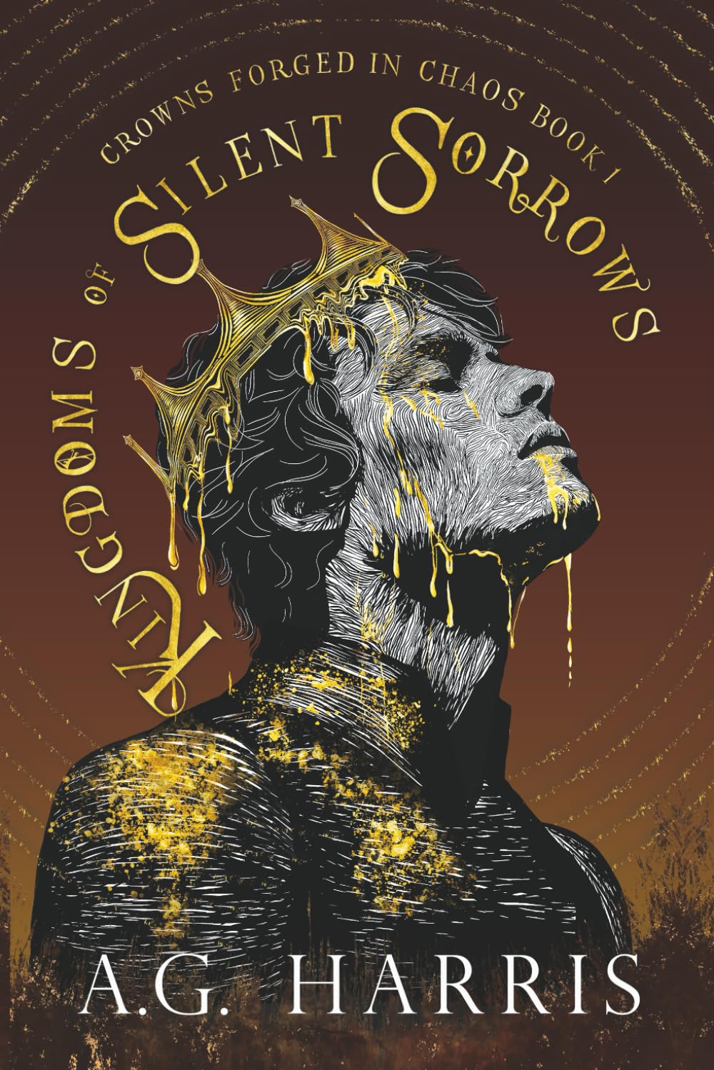 Kingdoms of Silent Sorrows: A Fated Mates, Enemies-To-Lovers Vampire & Fae Romantasy (Crowns Forged In Chaos)