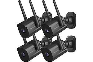 Septekon 2K Outdoor Camera Set: Safeguard Your Home with Clarity and Security