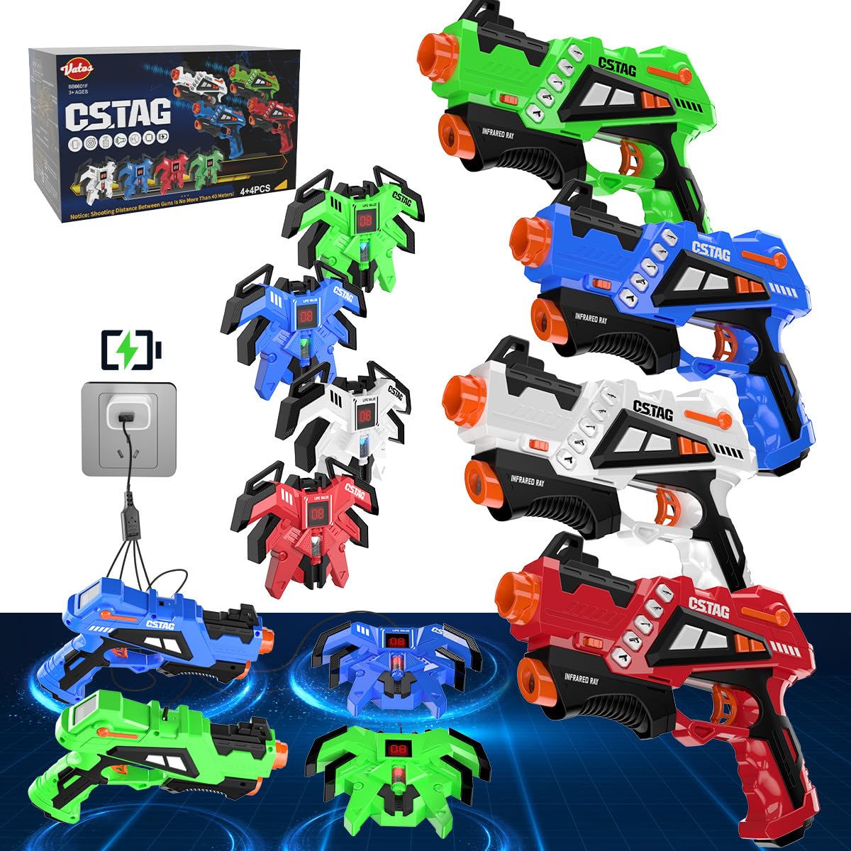 Outdoor Laser Tag Guns Set: Ultimate Fun for All Ages