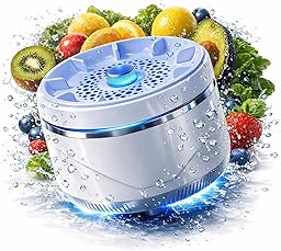 2026 New Fruit and Vegetable Washing Machine, Countertop Fruit Washing Machine, Electric Vegetable Cleaner, Device Waterproof, for Fruits, Suitable for Use in the Kitchen (1PCS)