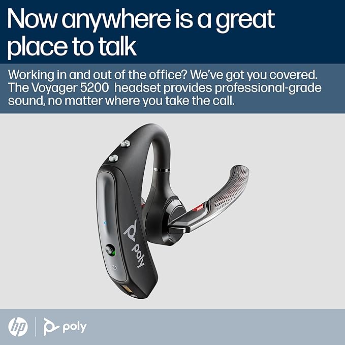 Poly Voyager 5200 Auricular Inalámbrico Mono Bluetooth miniatura 2