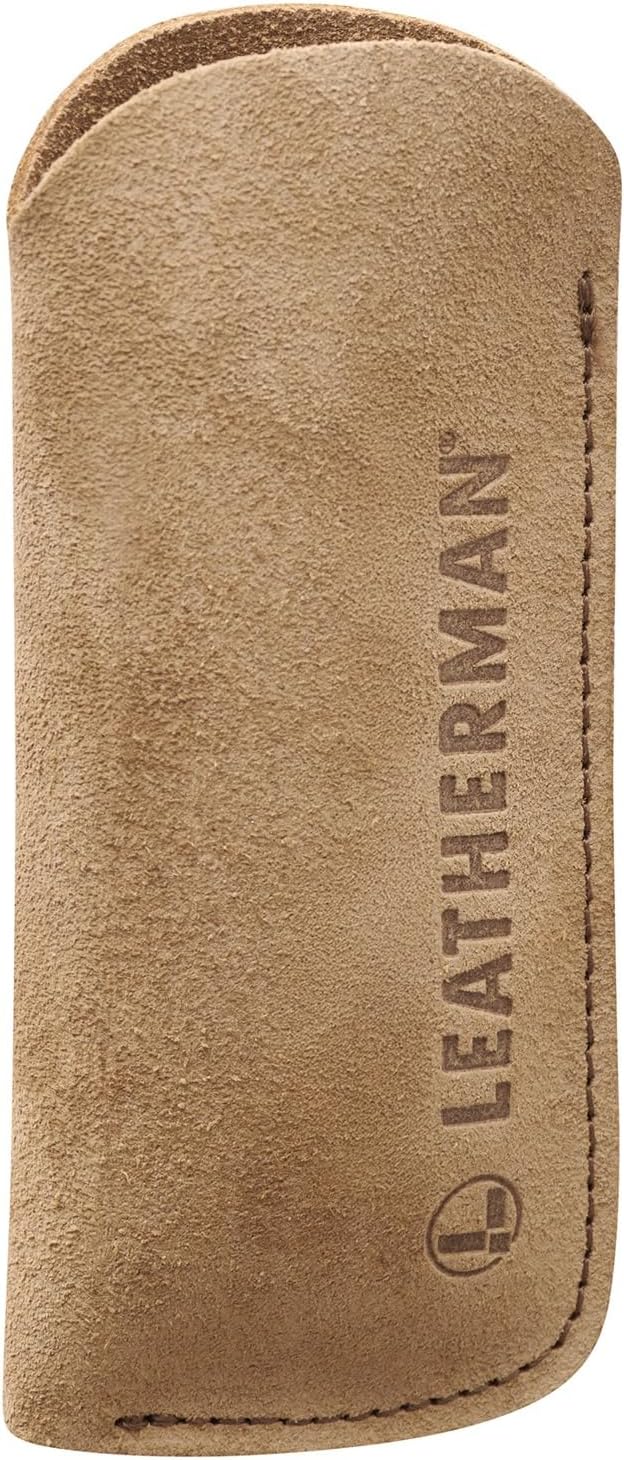 Leatherman Sleeve, Leather, Medium, Brown, Works with Wave Plus, FREE P4, Charge Plus, ARC