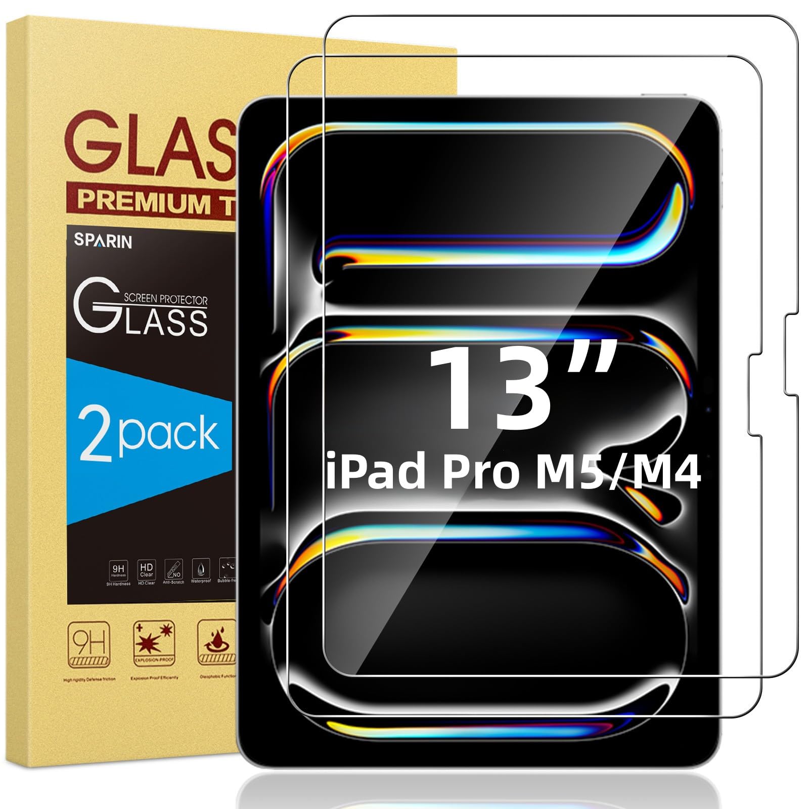Photo 1 of SPARIN Screen Protector for iPad Pro 13" M5/M4