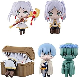 Funeral Freelen Capsule Figure Collection x 5 Types Set, Full Comp Toy, Capsule Toy