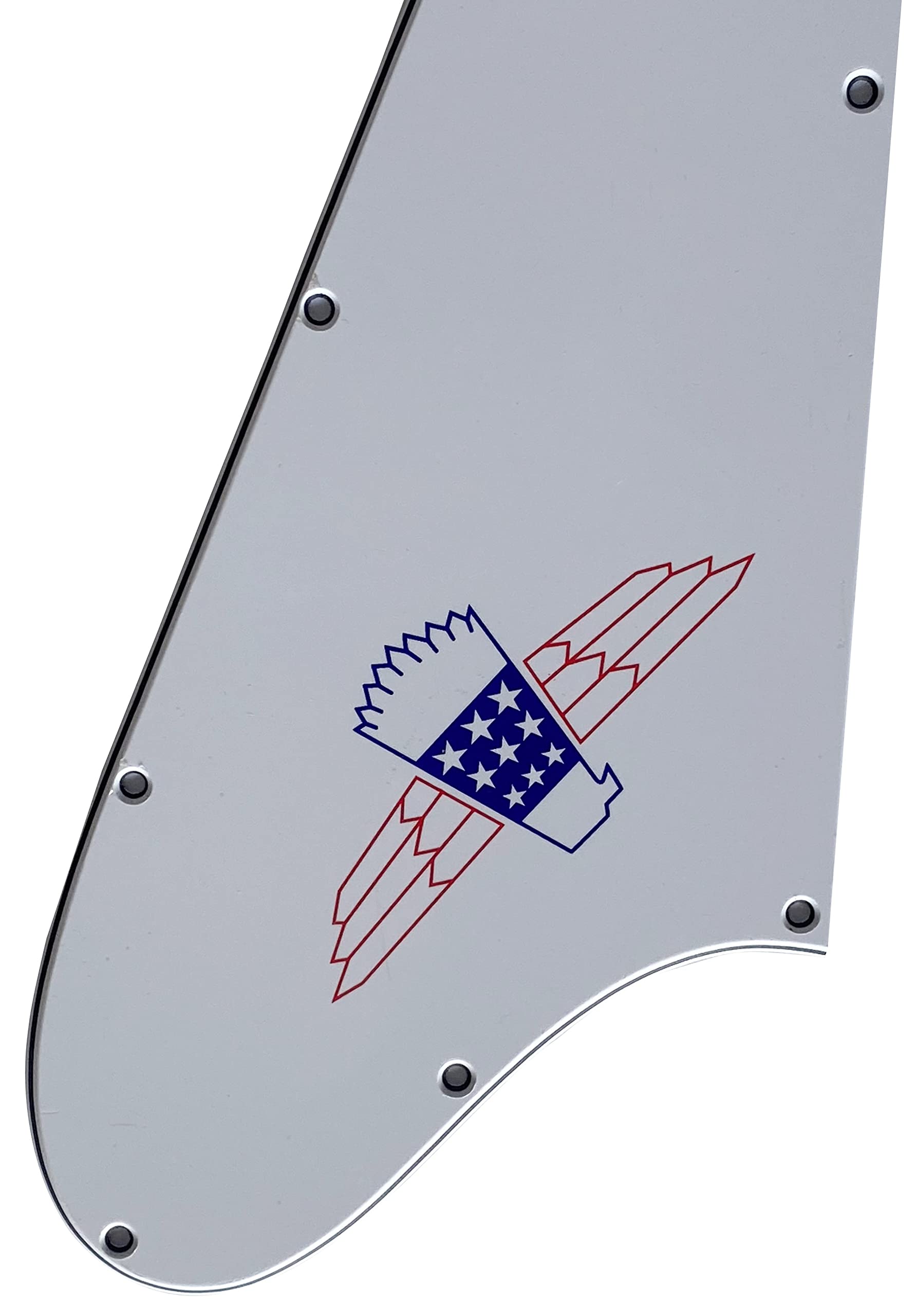 Pickguard Per Basso Gibson Thunderbird, Replica Accurata Con Logo Stampato, Materiale Plastico, Colori Multipli, Marchio SWP - Foto 2