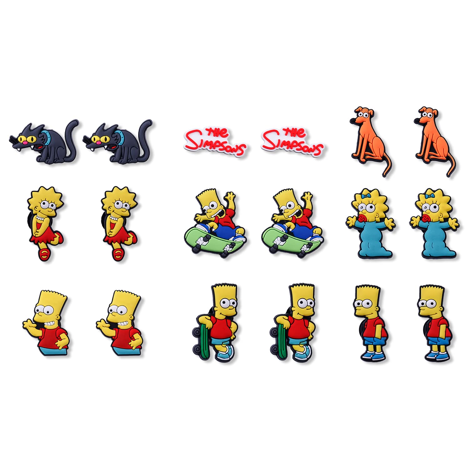 The Simpsons Charms Simpsons Shoe Decoration Charm for Clog for Kid Men Women Simpsons Accessories for Shoes