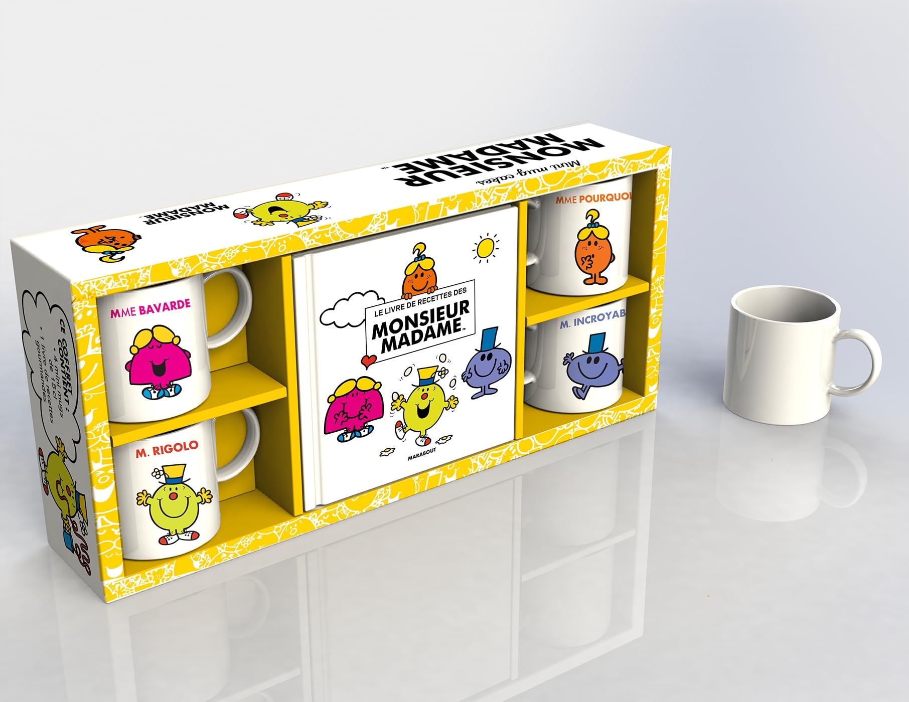 Coffret mini mug cake Monsieur-Madame: 13682