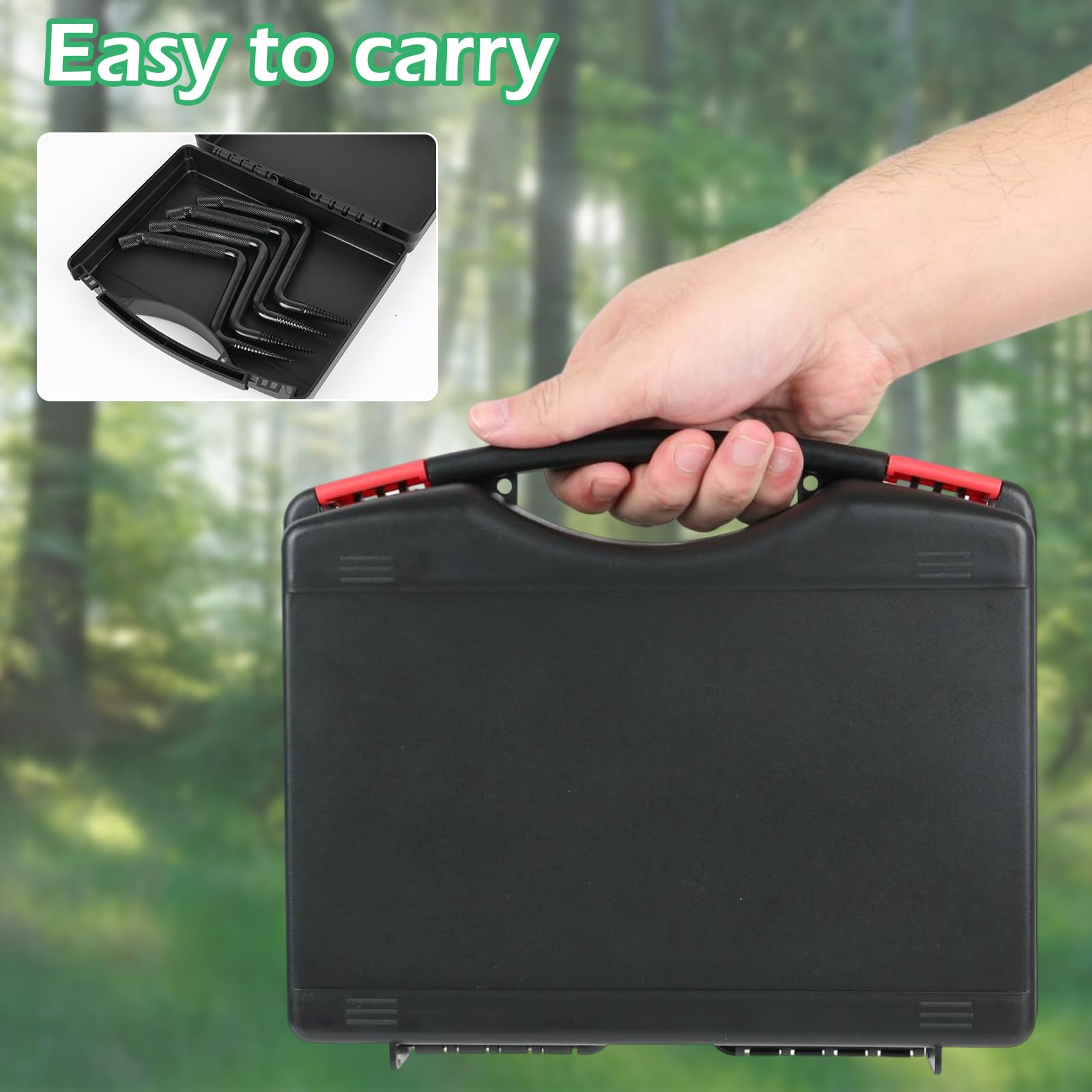 Juego de 16 clavos para trepar árboles, crampones para trepar árboles, crampones para árboles, para practicar escalada de árboles, supervivencia en la selva, recolección de frutas, etc