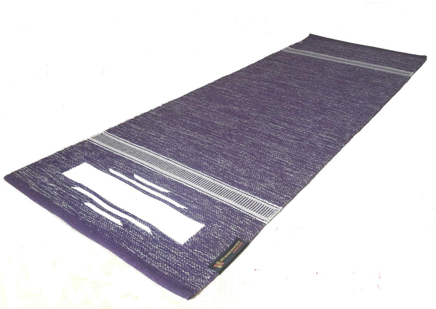 ASE YOGA INDIA 100% COTTON YOGA MAT ANTI SKID REVERCE SIDE FOR TILES & GRANITE MARBELS SURFACES, SUPREME HEAVY QUALITY, SPECIAL SIZE- 70x190 Cm (HANDLOOM PRODUCT - ORGANIC & ECO FRIENDLY) (B07CMBMH7X) Amazon Price History, Amazon Price Tracker