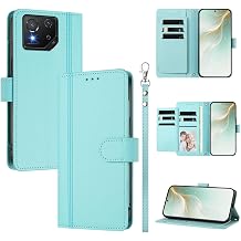 Cover Compatible with Asus ROG Phone 8 / Phone 8 Pro 5G Phone CaseWallet Design Dual Card Slot Cash Flip Kickstand Drop Protection Mint