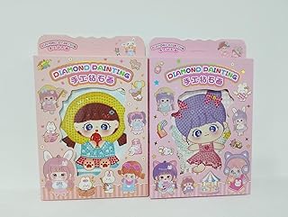 عرض قطعتين من لعبه رسم اللماس علبه خمات عاليه الجةده للبنات رسم اللماس لتنميه مهارات الرسم