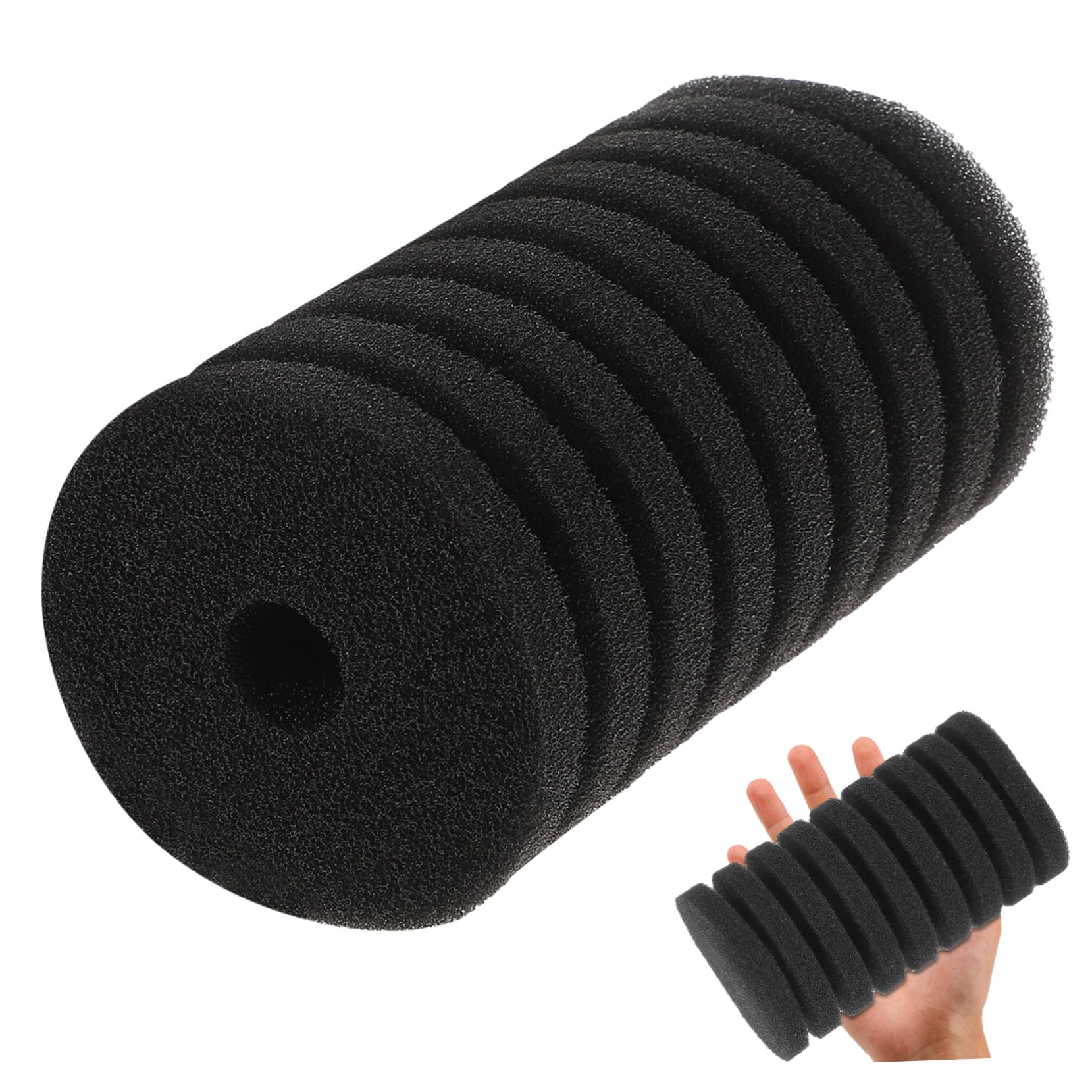 Yardwe 4 Piezas Filtro Esponja para Acuario Esponjas de Repuesto para Filtro de Pecera Accesorios de Limpieza Livianos y Duraderos para Tanque de Peces