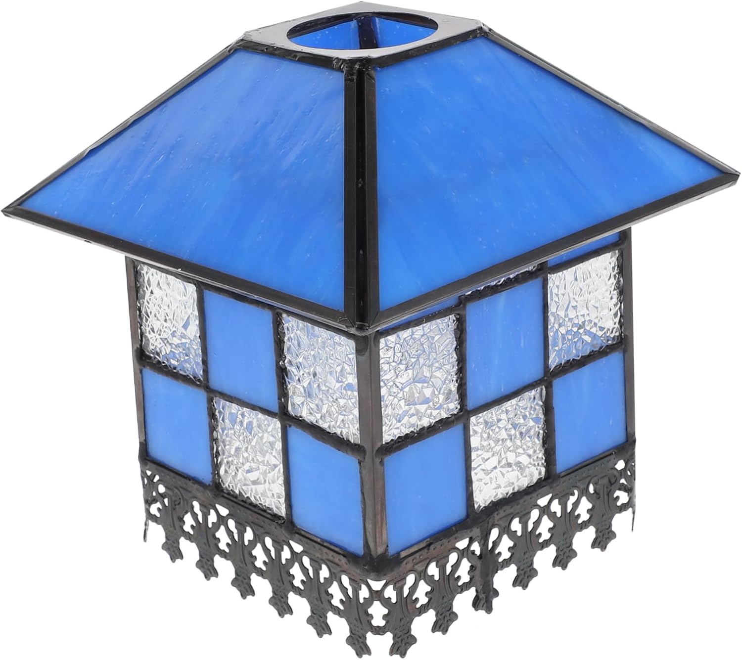 DOITOOL Stylish Glass Lamp Cover Elegant for Ceiling Wall Floor Fixtures Easy to Install Home Decoration