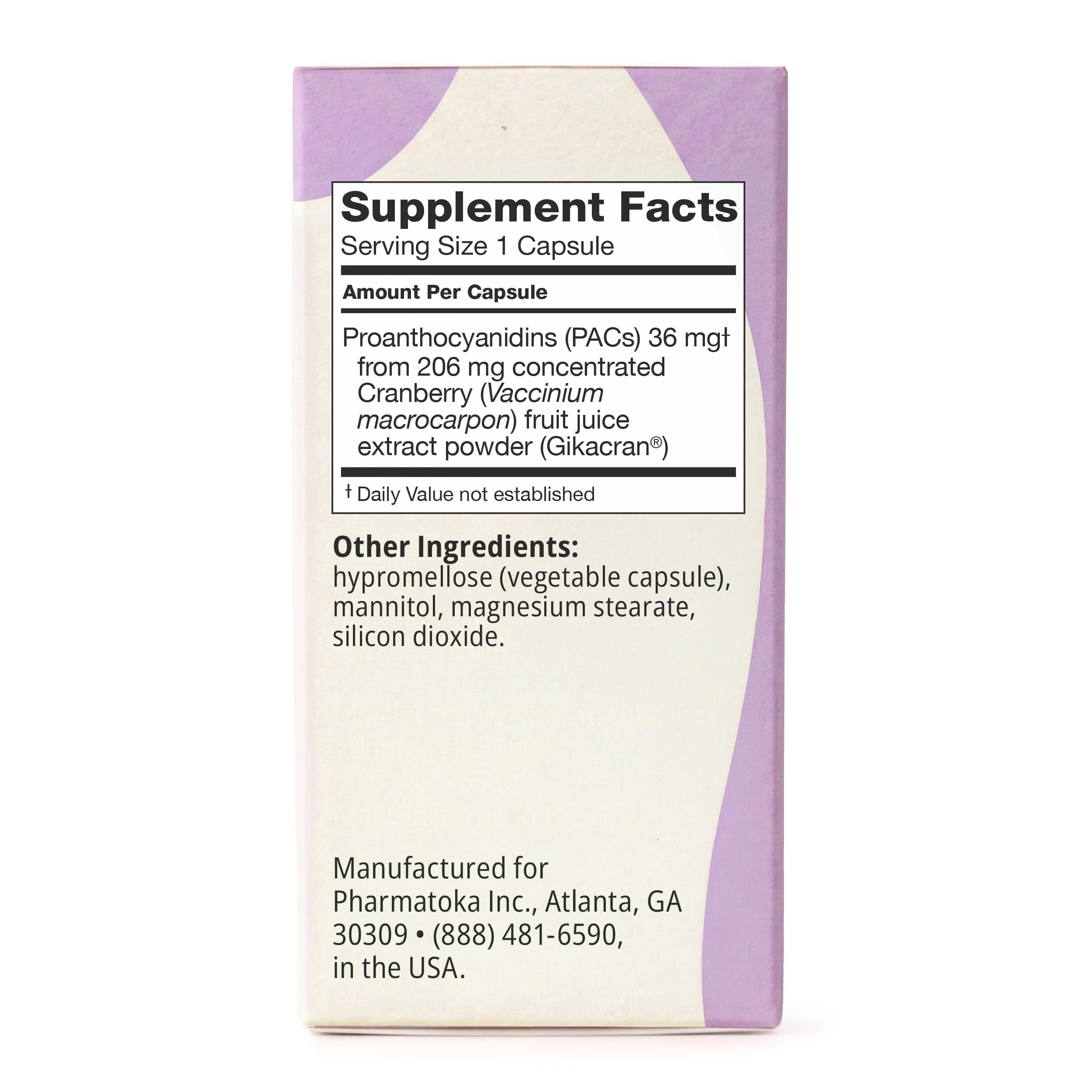 ellura 36mg Clinically Backed Soluble Bioactive PACs Cranberry Extract 30ct — Amazon image 6