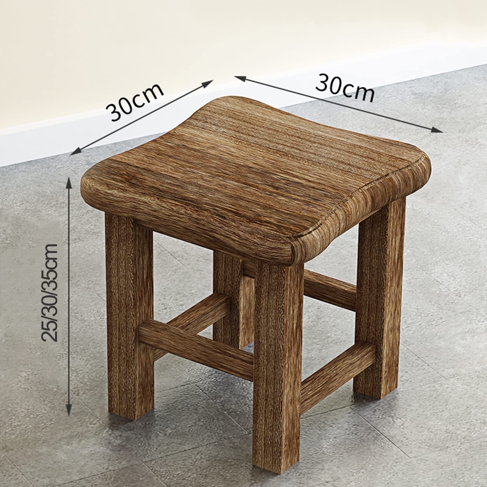 Amazon.com: Solid Wood Stool Wooden Small Foot Step Stools