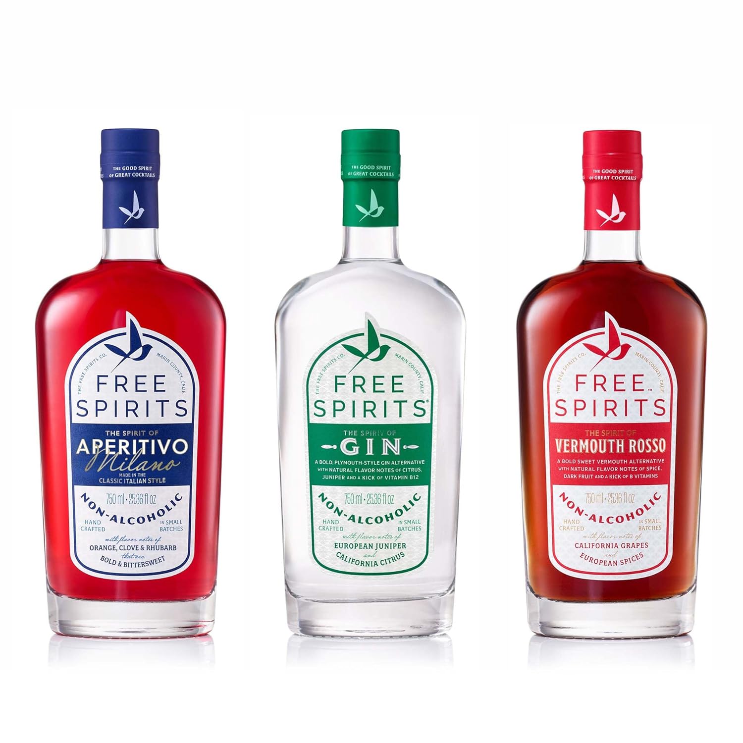 Free Spirits Negroni Bundle | Non-Alcoholic Cocktail Kit