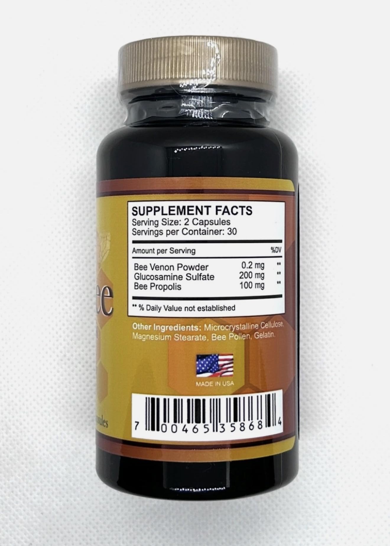 Amazon.com: Natural Bio Bee - Venom with glucosamine sulfate