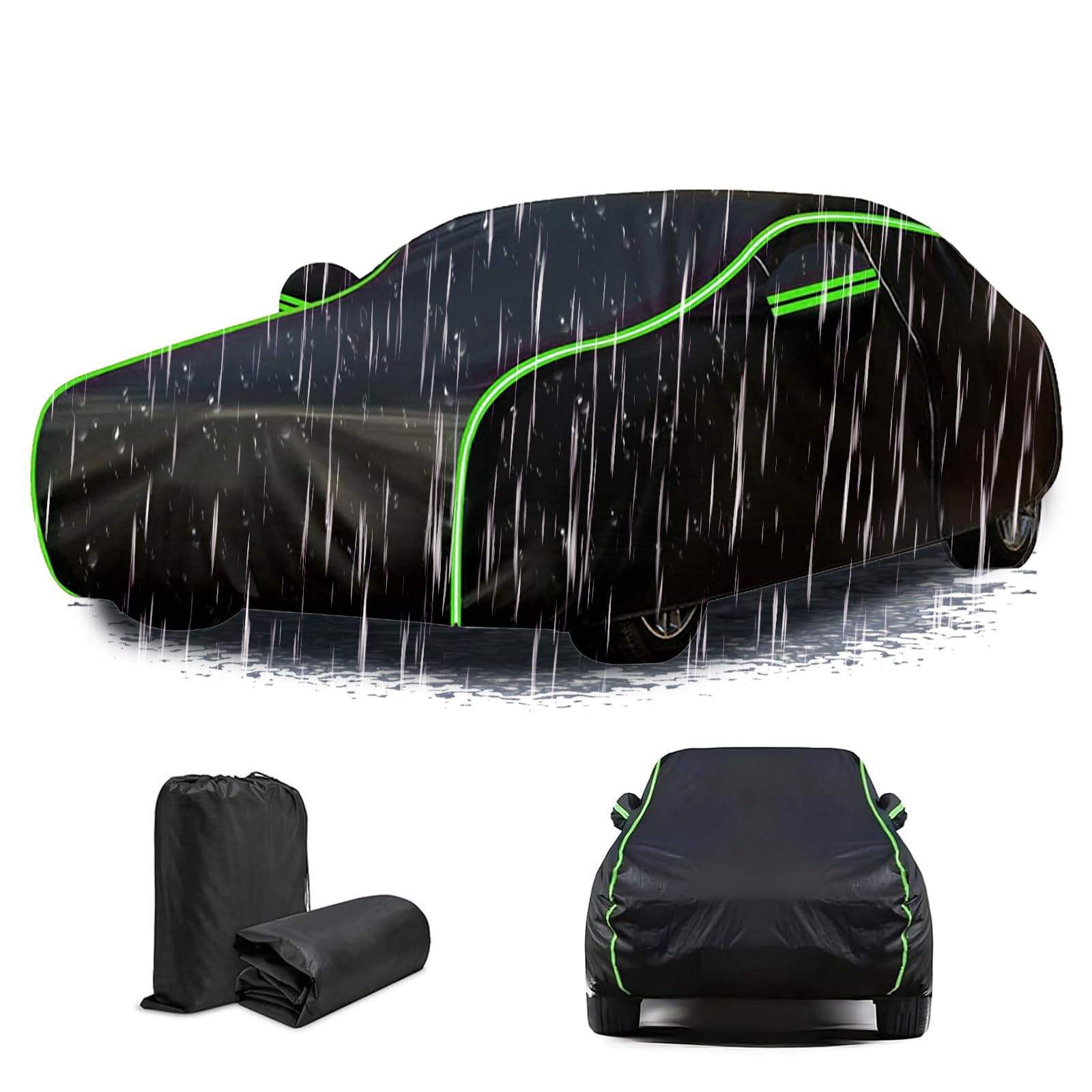 Funda Coche para Hyundai iX20 2010-2019,Coche Cubierta Exterior Lona Impermeable Transpirable, Protectora Invierno Car Cover Nieve Lluvia Polvo Resistente