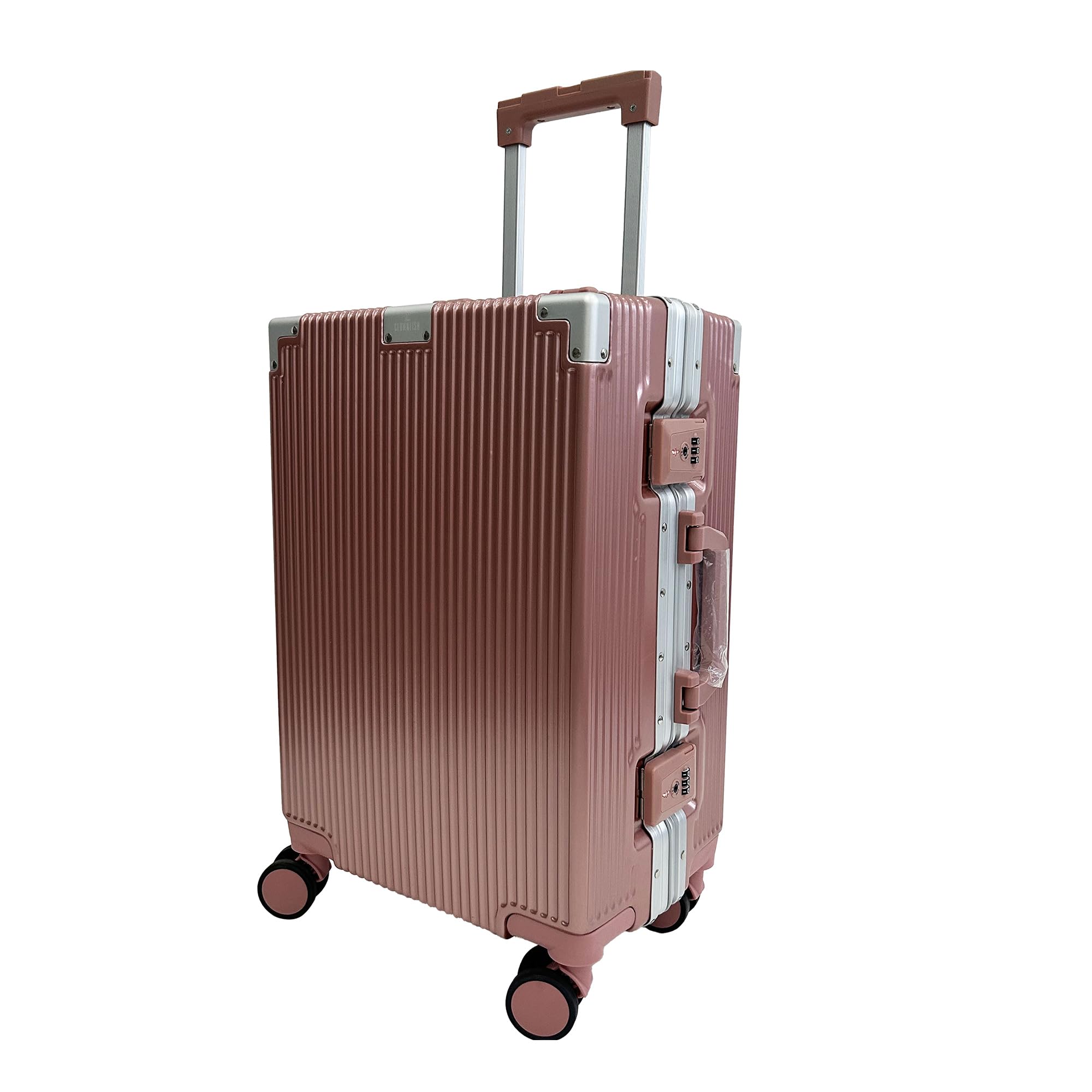 the clownfish Astra Series Small 40L Cabin Trolley Bag for Travel | Suitcase for Travel | Polycarbonate Shell | Mute Wheels |Lightweight | Water Resistant Cabin Trolley Bag | Mineral Gold-picture-10