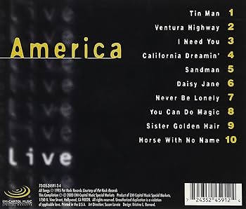 Amazon.com: Live: America: CDs & Vinyl