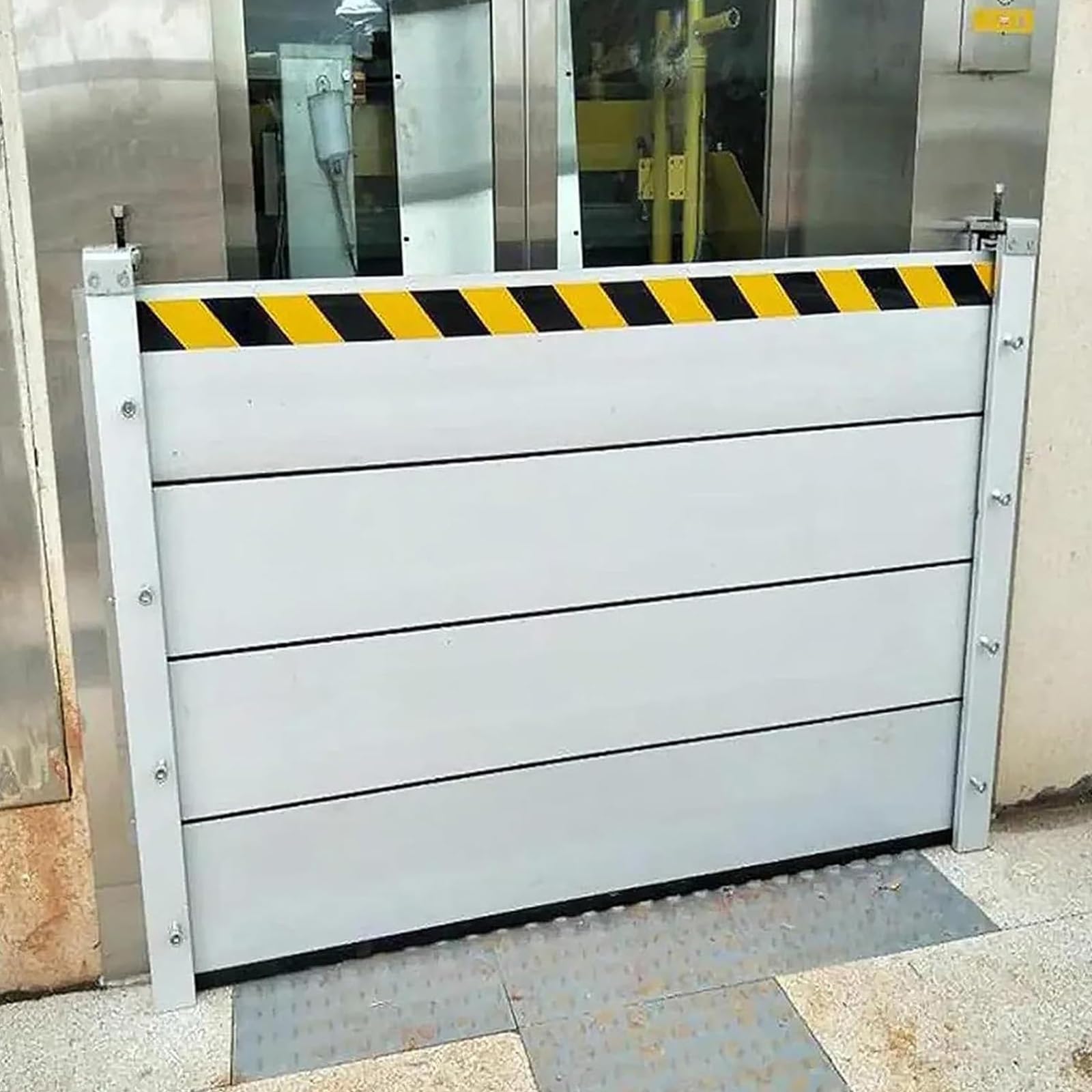 Barriera Antiallagamento In Lega Di Alluminio | 110x80 Cm | Per Porte E Finestre | Protezione Inondazioni - Foto 7