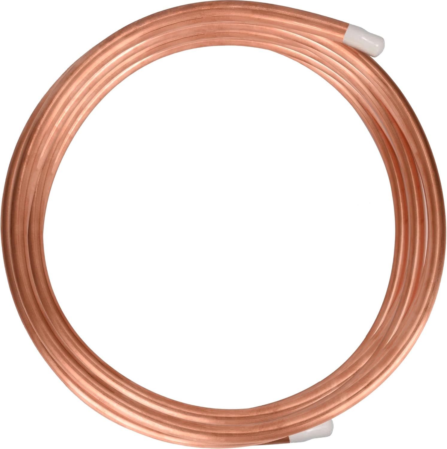 Copper Tubing 1/4" OD x 3/16" ID x 10 Ft - 1/32" Wall Thickness, 99.9% C12200 Refrigeration ACR Seamless Round TP2 Pure Soft Coil Copper Tubing for Propane HVAC System Refrigerator Industry DIY