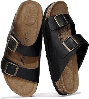 Project Leather Memory Foam Sandals