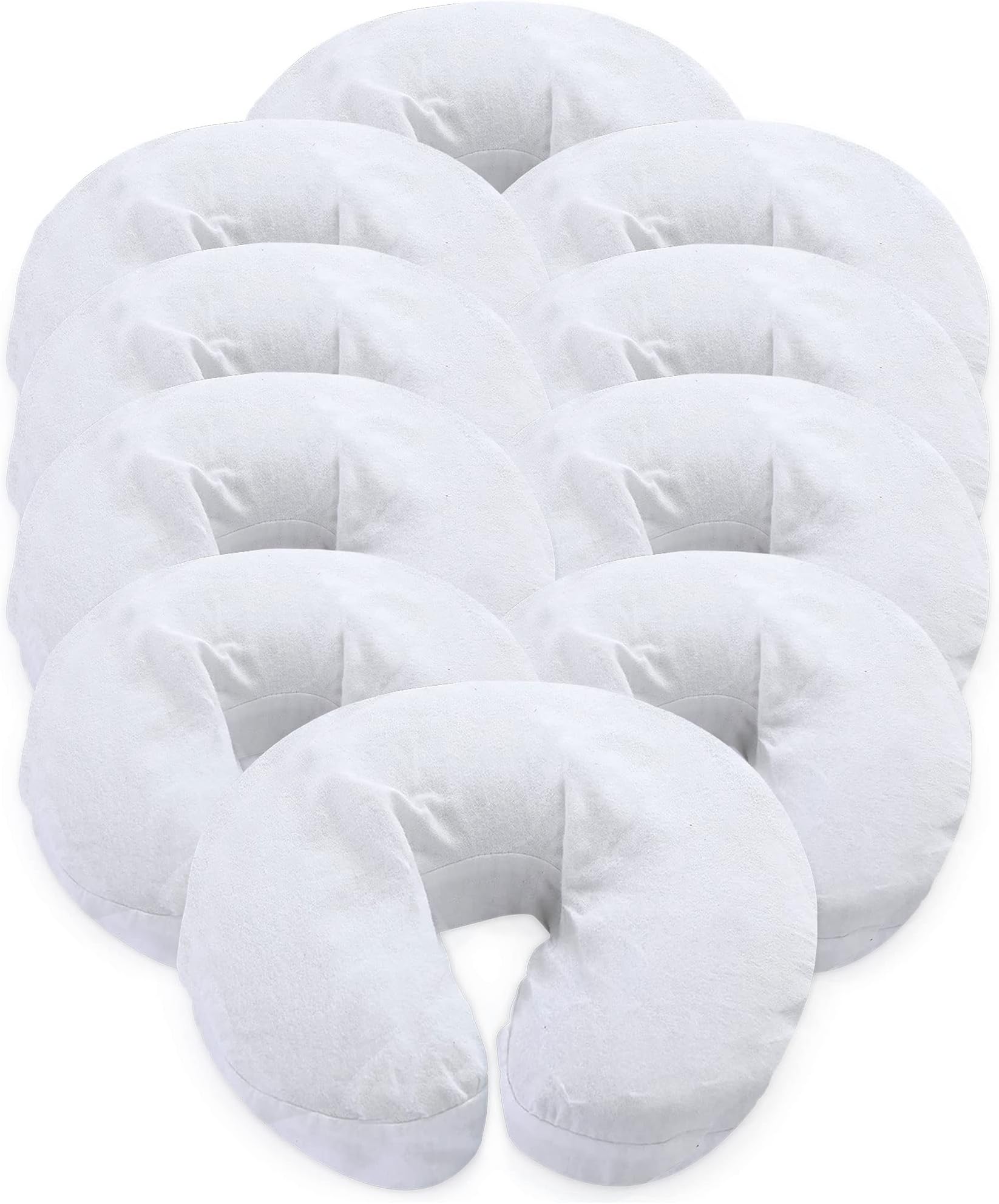 London Linens Flannel Face Cradle 10 PCs