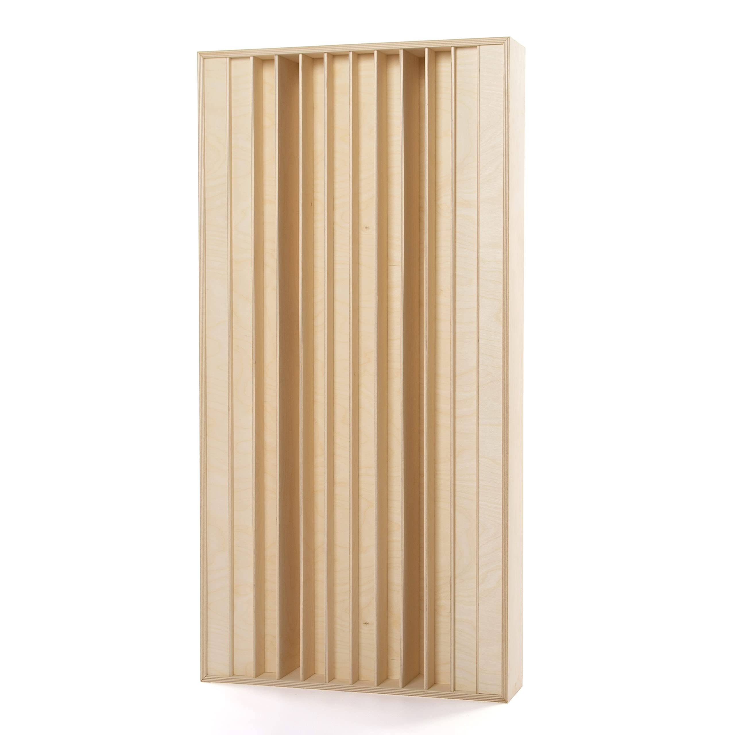 Bluetone Acoustics Diffusore acustico QRD N11 in legno naturale – pannelli acustici di alta qualità per migliorare l'acustica della stanza.