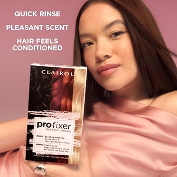 Clairol Pro Fixer Hair Color Remover Kit | Remove Permanent and Non-Permanent Color | Quick and Easy With Only 1 Rinse
