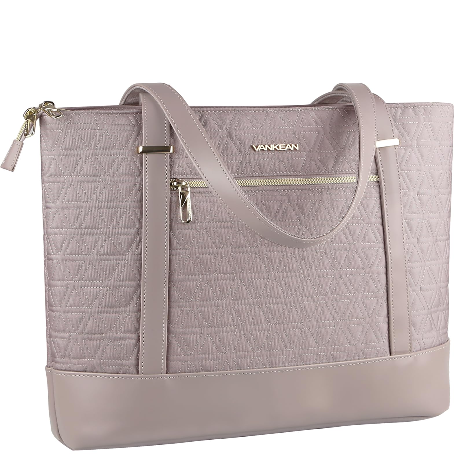 VANKEAN Laptop Tote Bag for Women, 16 Inch Waterproof Computer Shoulder Bag with USB Port, Large Office Tote Bag for Work