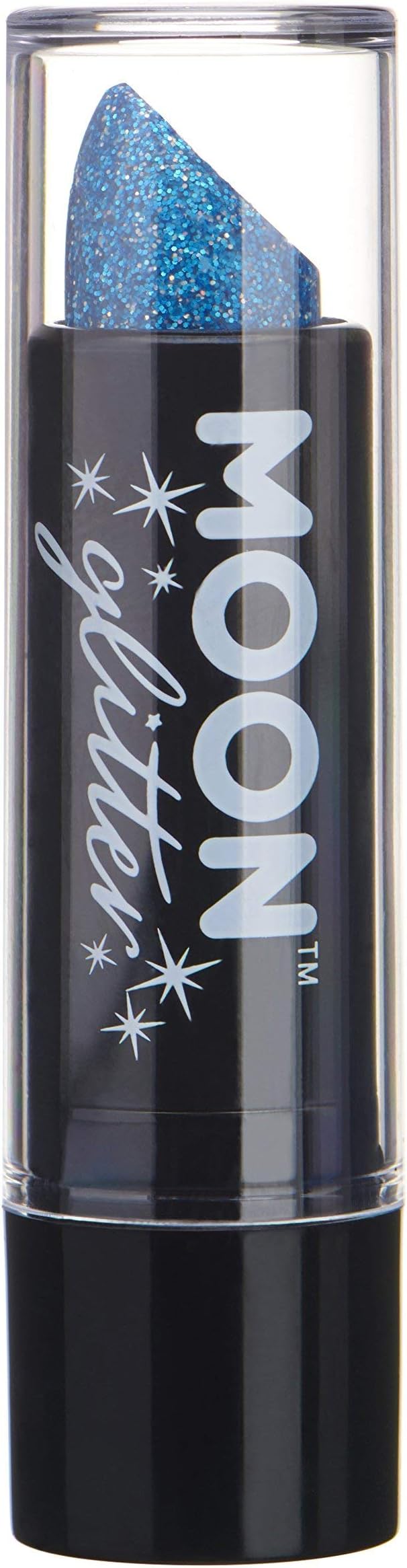 Moon Glitter Holographic Glitter Lipstick 0.17oz - Blue
