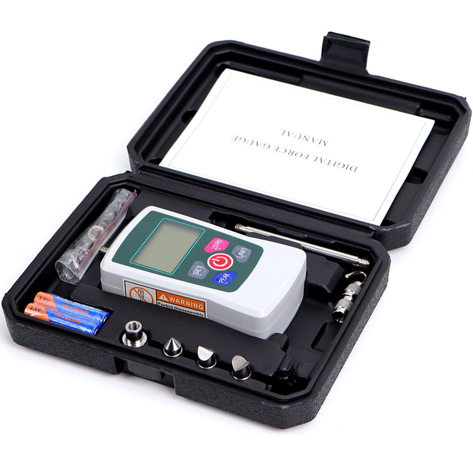 Jauges de force numériques Testeur de laboratoire Équipement de test de recherche ABS pour une mesure précise dans la recherche Outil de mesure portable