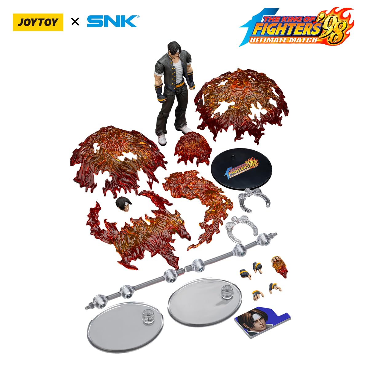 Amazon.com: JOYTOY KOF 98UM Hero Team Kyo Kusanagi 1/18 Action