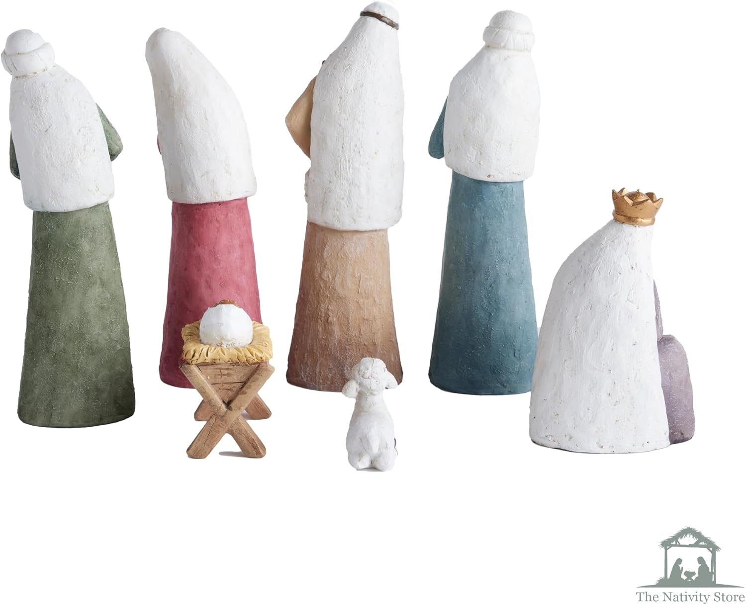 The Nativity Store - Breath of Heaven Nativity Set - Religious Christmas Holiday Decoration, 7 pcs