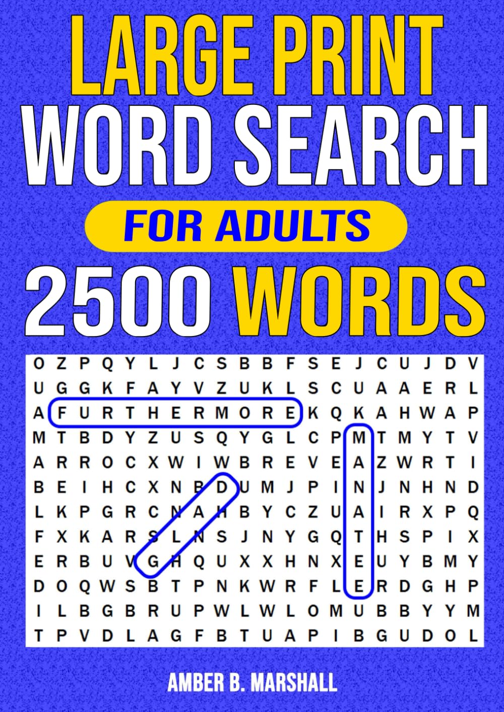 Large Print Word Search for Adults: 2500 Words: Amazon.co.uk: Marshall ...