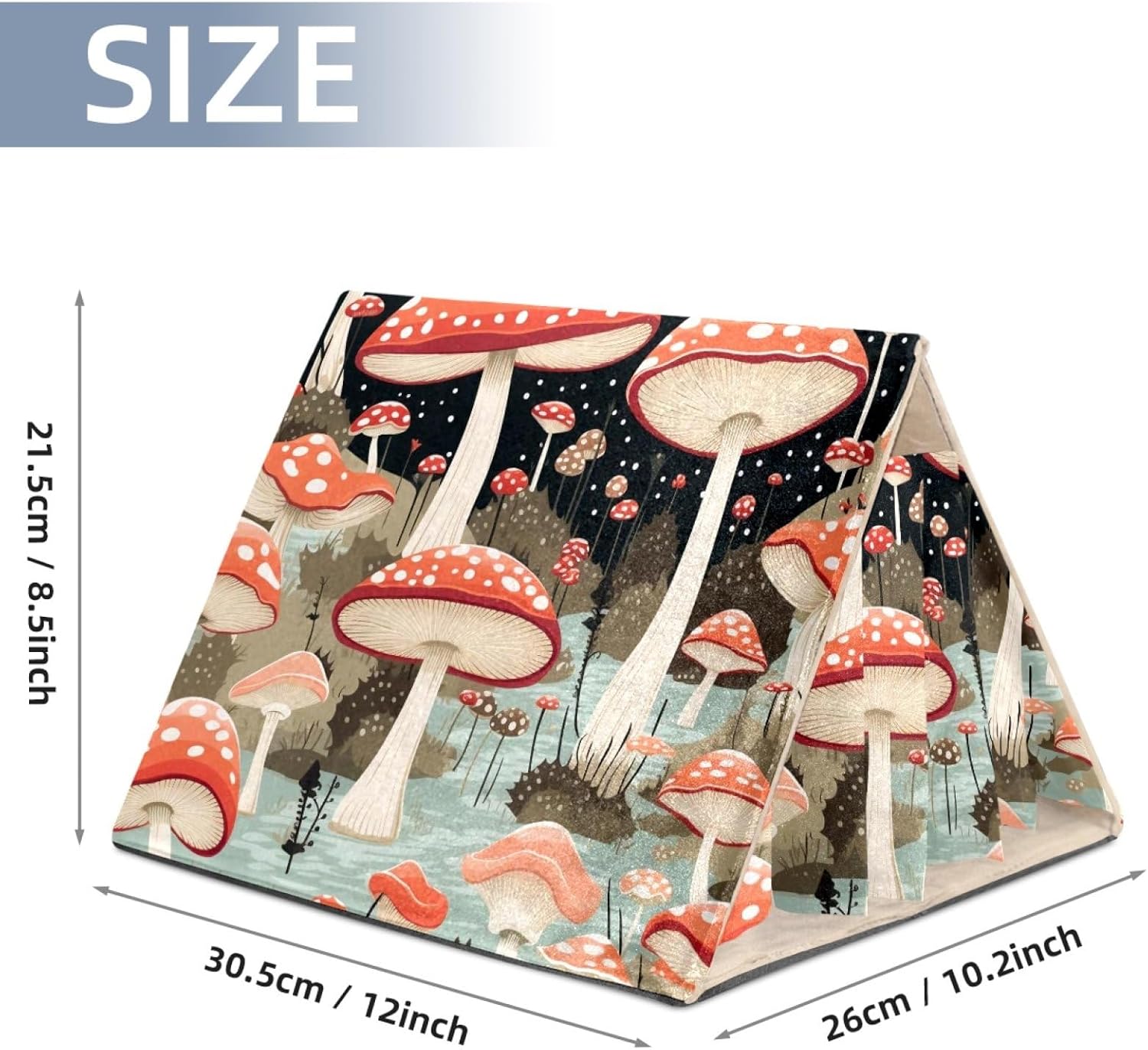 MAgiLL Guinea Pig Bed, Comfortable Hamster House, Hiding Place for Small Pets, Foldable Bed nest, Suitable for Short Rabbits, Rabbits, Ferrets, mice, Hedgehogs, and Creative Chinchilla Mouse nest