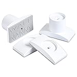 Wall Nanny Extender - 2.5 Inch Baby Gate Extension Kit (Made in USA) Extends Pressure Mounted Gates + Protects Walls + Stabilizes Gate - for Child, Pet & Dog Gates, Works on Stairs, Protector (4 Pack)