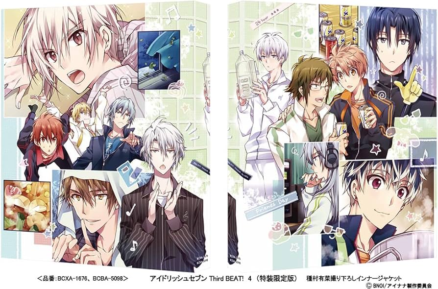 Amazon.co.jp: アイドリッシュセブン Third BEAT! 4 (特装限定版) Blu