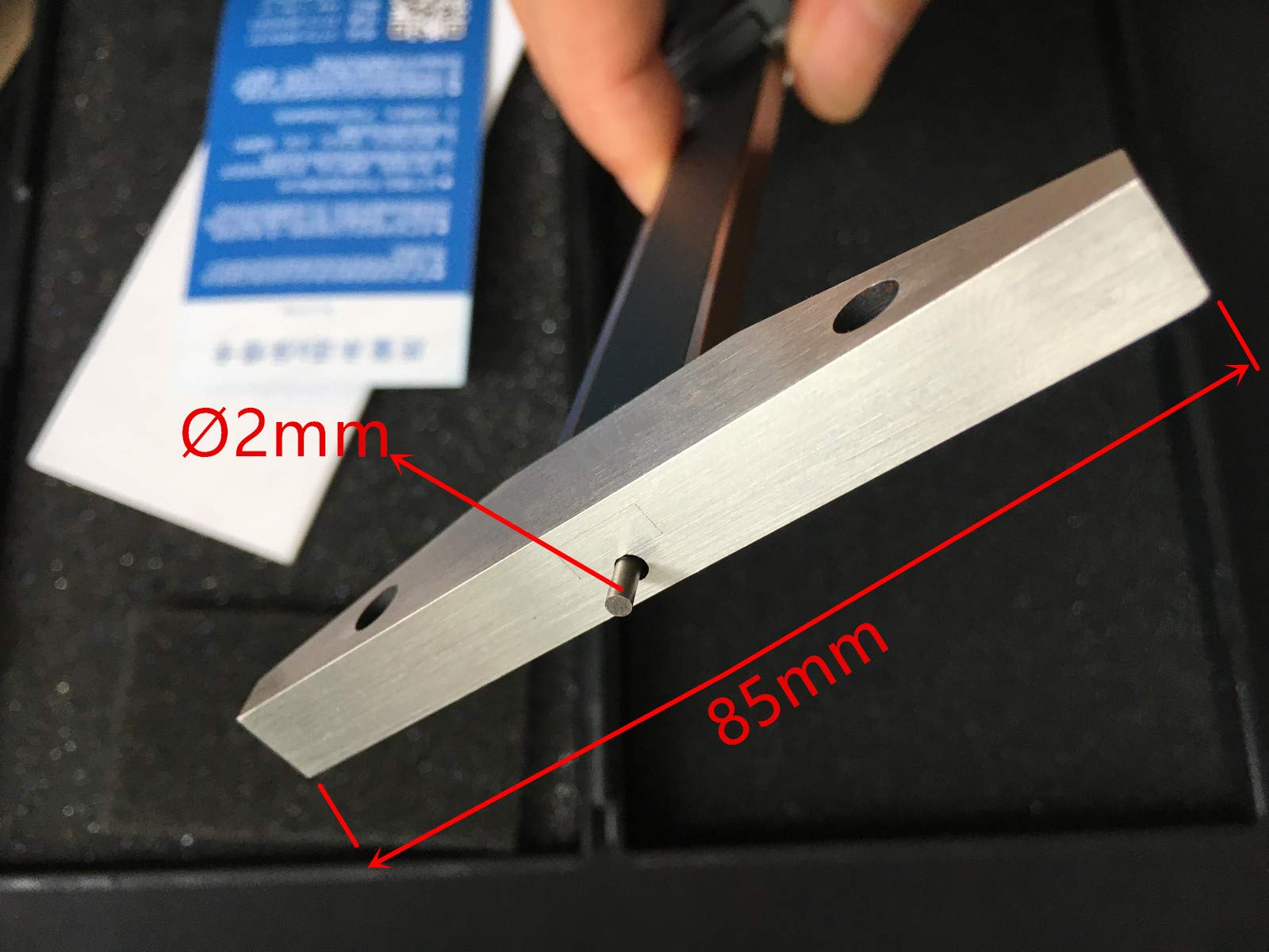 Medidor de profundidad General Tools Calibre de profundidad Vernier Calibre (0-50 mm)