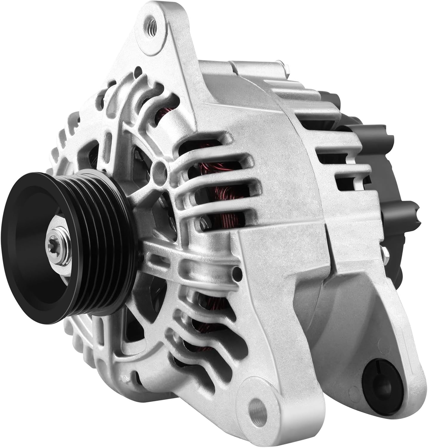 ALEGE New Alternator 120A 11188 Fit for 2002-2004 for Hyundai for Sonata 2.7L 2002-2004 for Kia Optima 2.7L 2002-2004 for Kia Magentis 2.7L Automotive Alternators Replacement OE# AVA0066