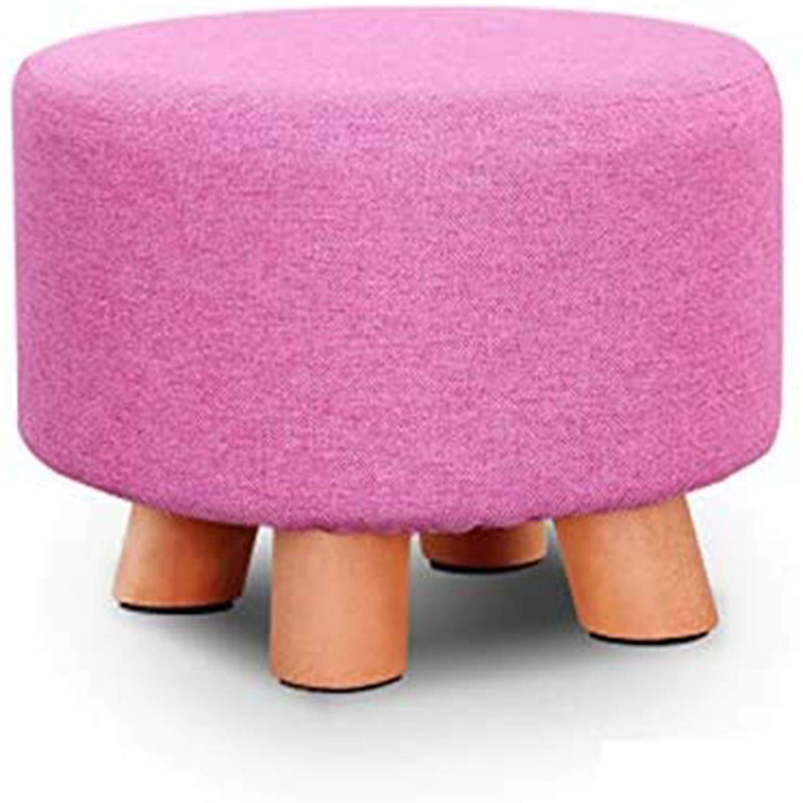 Pouf repose-pieds en tissu pour soulager les jambes lourdes au salon