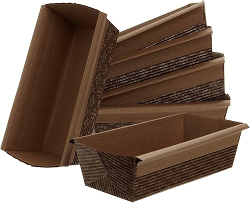 Miniatura 3 de Honey-Can-Do Sartén para pan junior, paquete de 25, 6 x 2.5 x 2 pulgadas