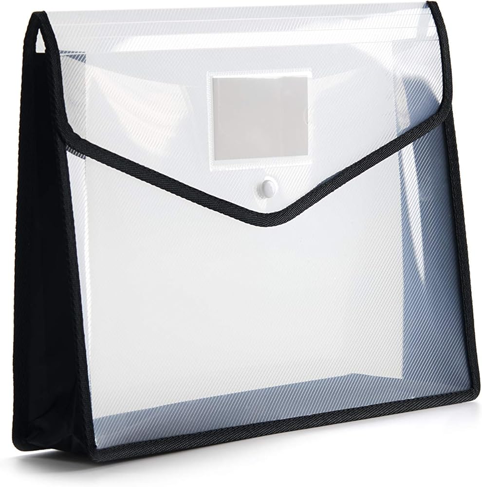 Vanulee Carpetas De Archivos Expansibles, Organizador De Archivos De Acordeón De 25 Bolsillos, Carpeta De Archivo Expandible Con Asa, Caja De Archivos Portátil Para Recibos, Facturas, Papel, Tamaño