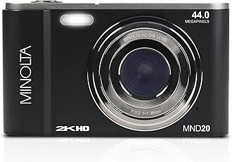 MND20 44 MP / 2.7K Ultra HD Digital Camera (Black)