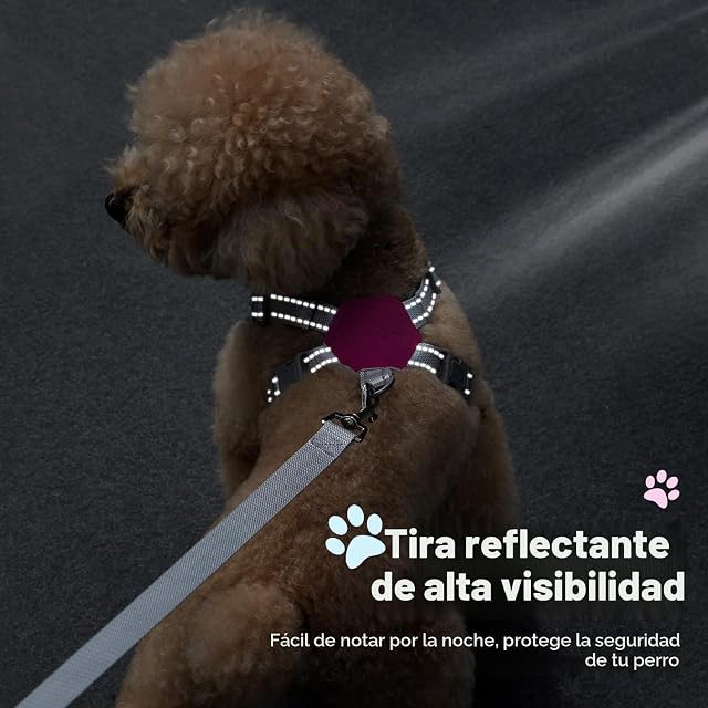 Foto 7 de 7 de Pawaboo Conjunto de arnés y Correa Ajustable para Perros pequeños