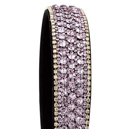 Vista 91 de YISSION 2 diademas para mujer, diadema de diamantes de imitación, diadema de perlas de cristal con brillantina, diademas de moda para niñas, Plateado