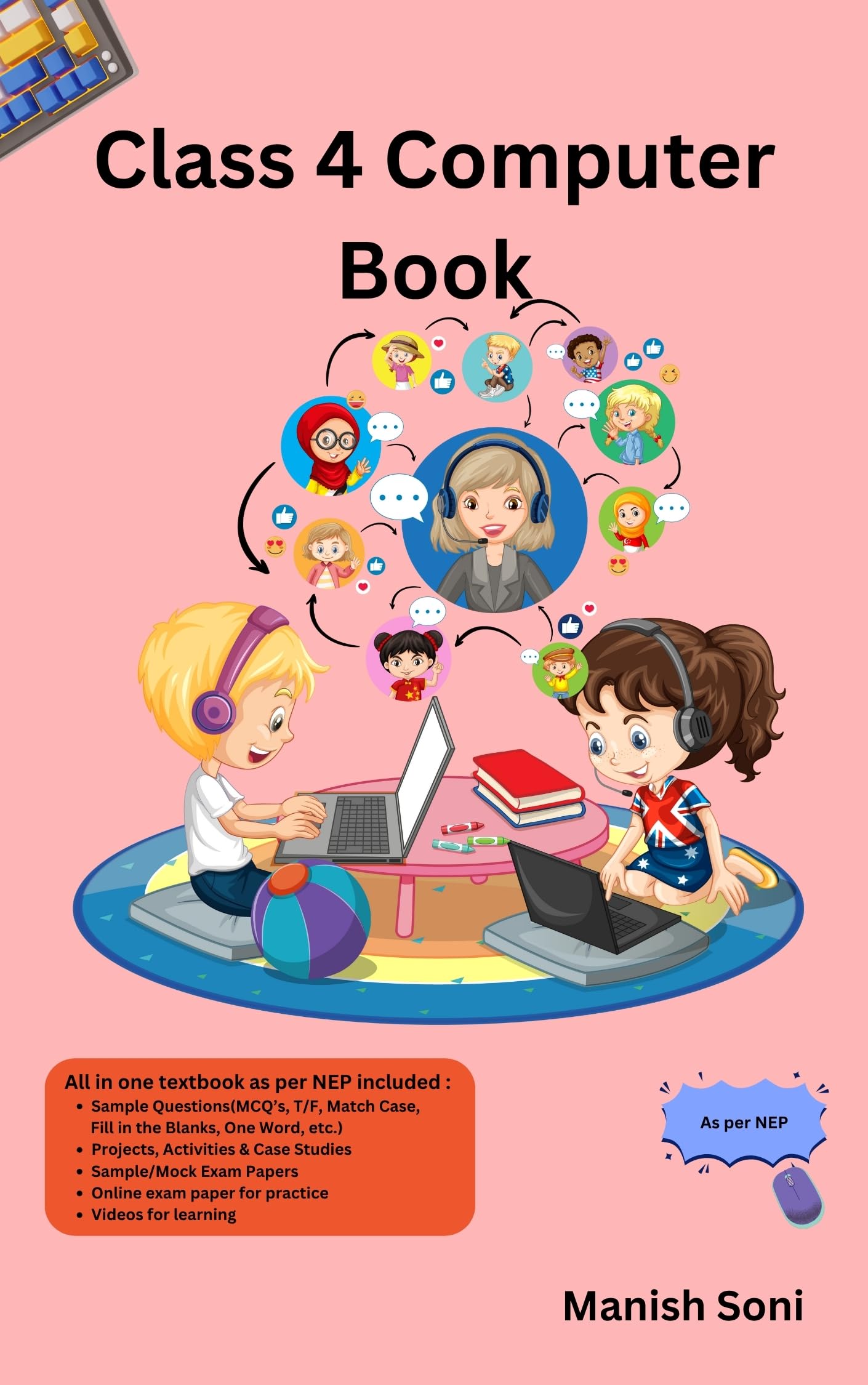 Class 4 Computer Book for eBook Complete Study Guide – Full Syllabus Coverage, Practice Unsolved Questions, Practice Exercises, Online Test Papers, Interactive Quizzes Videos, Explanation Videos Lectures (Email Delivery of eBook in 2 Hours)-image-34