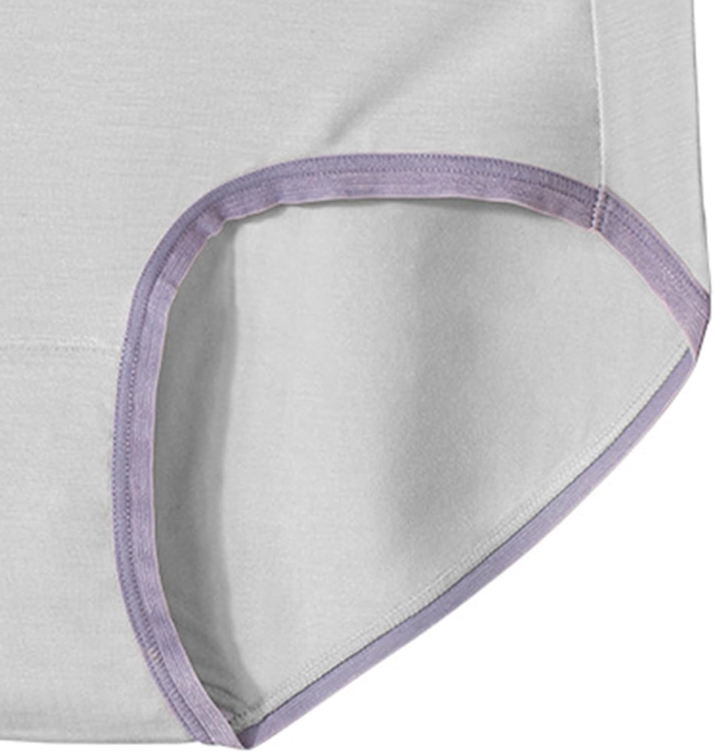 DGHM-JLMY Women's Elastic Breathable Comfort Briefs Mid Waisted Knickers Multipack Color Matching Underwear Panties